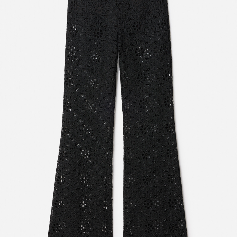 FILIPPA K LACE TROUSERS BLACK