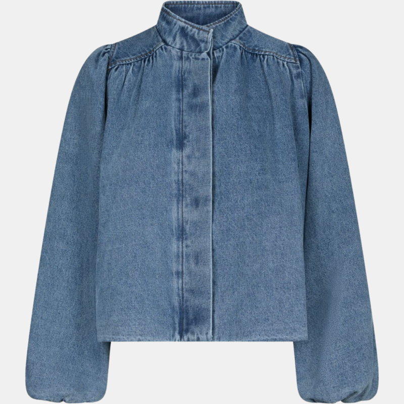 NEO NOIR TIRSA DENIM JACKET BLUE