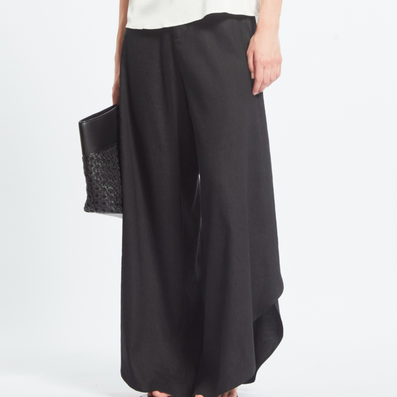 ONE AND OTHER CURVE PANT BLACK