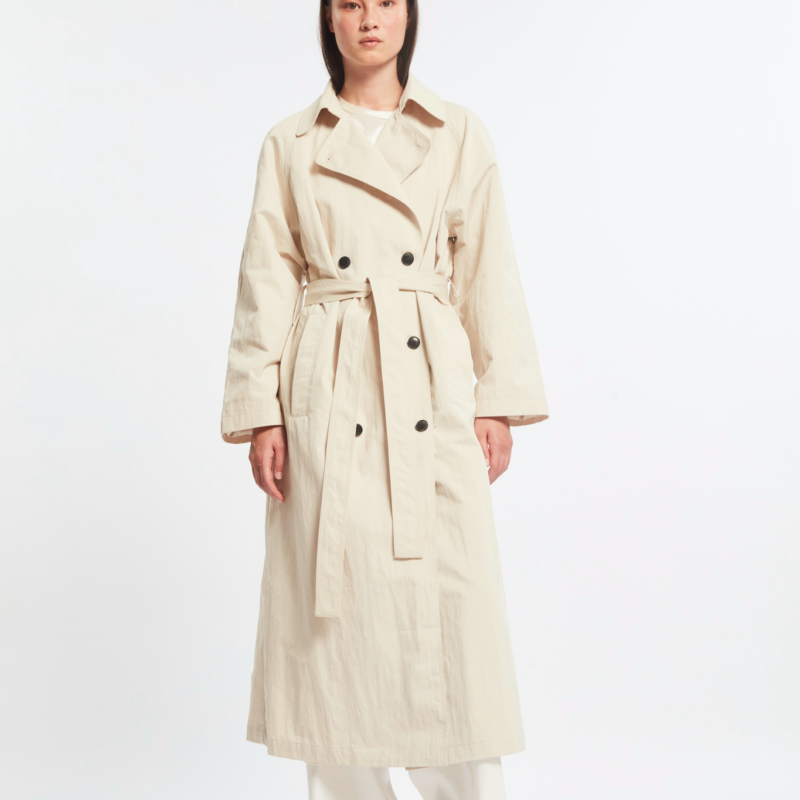 ONE AND OTHER REGINE TRENCH COAT STONE