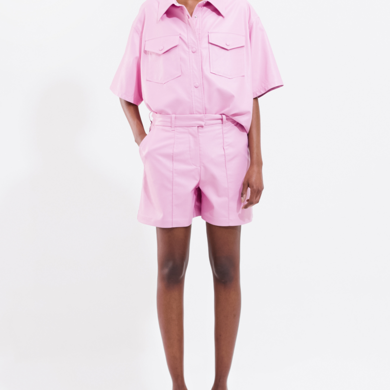 KIRSTY SHORTS IN BUBBLEGUM PINK