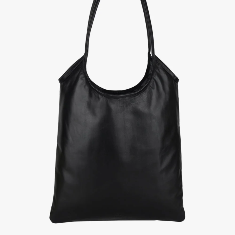 ADAX AMALFI SHOPPER LUCY BLACK