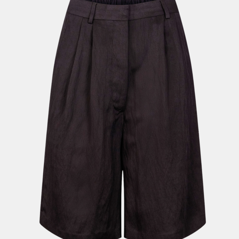 ONE AND OTHER GINNA SHORTS BLACK