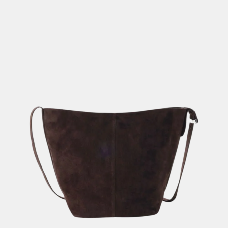 ADAX ROZZANO SHOULDER BAG TAYLOR DARK BROWN