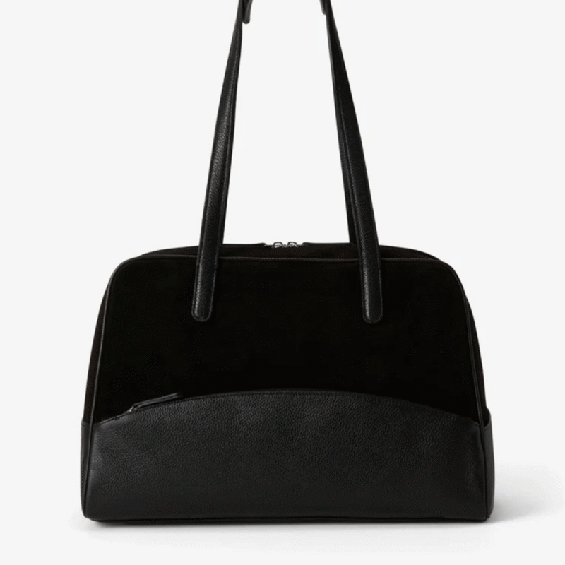 BY BANOO 12 HOUR DUFFEL BAG BLACK/SILVER