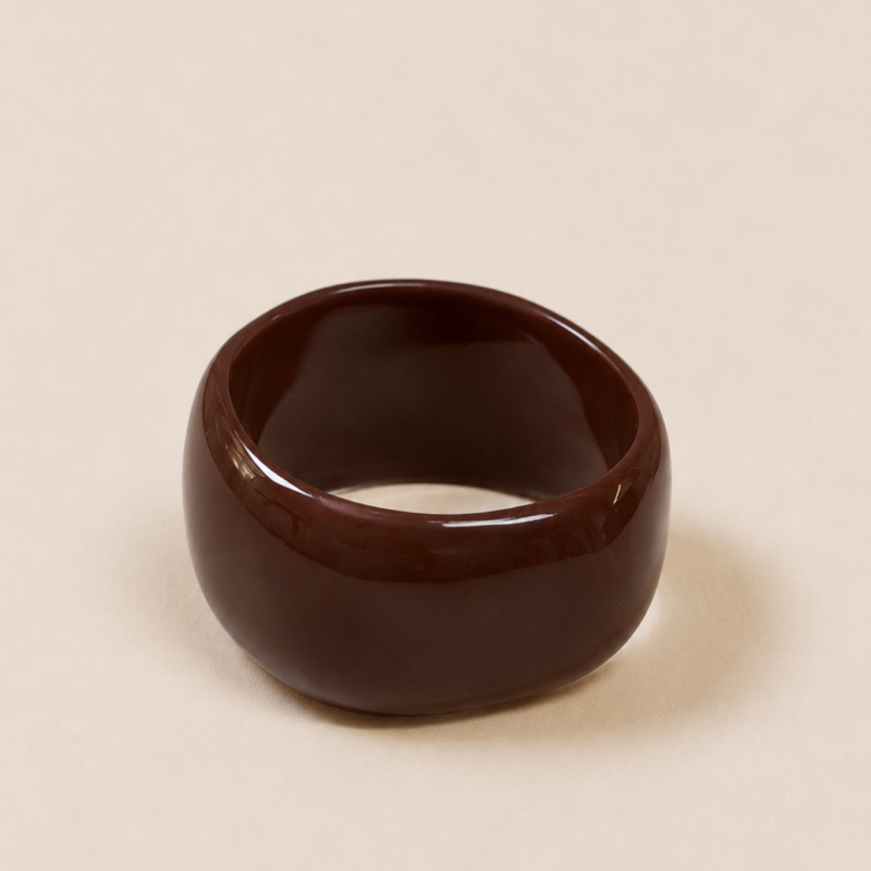 adelæ MOA BIG BROWN BANGLE