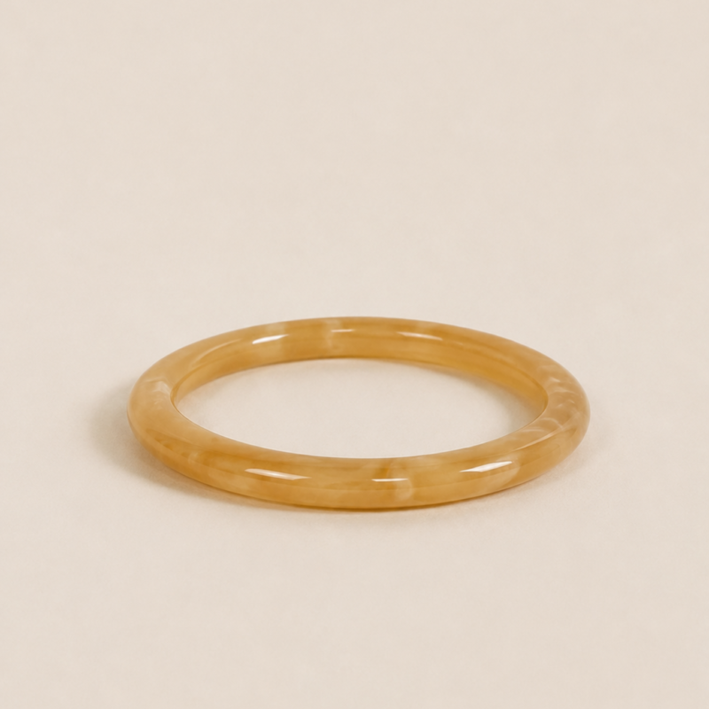 adelæ RUT SMAL CREME BEIGE BANGLE
