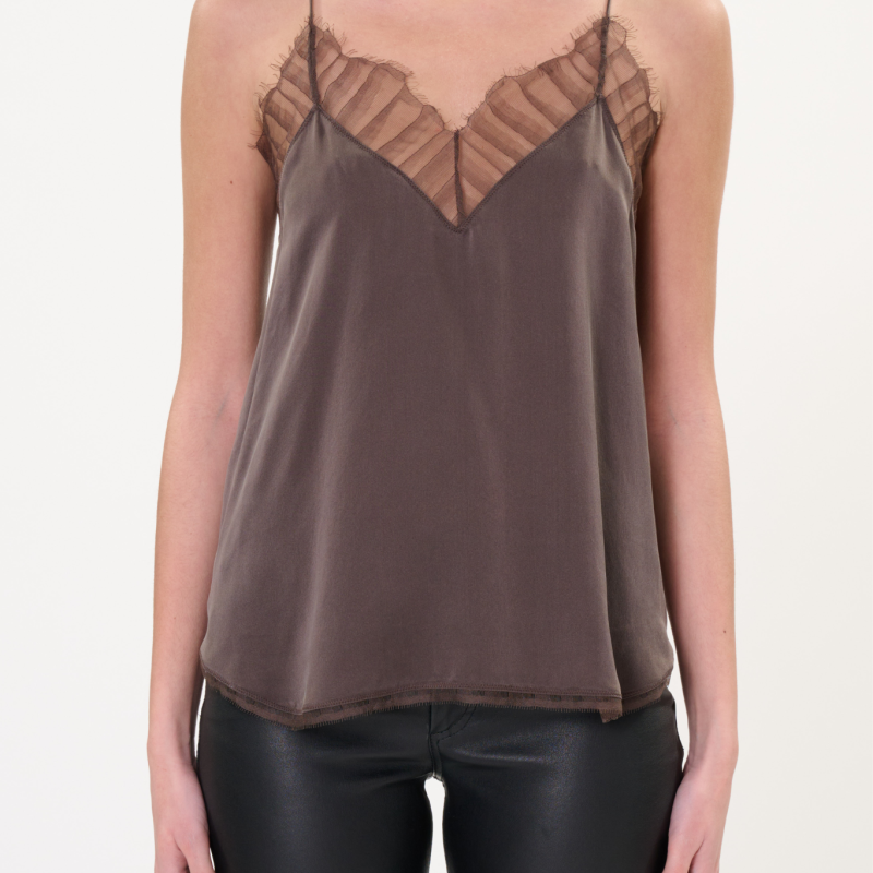 BERWYN TOP IN CHOCOLATE