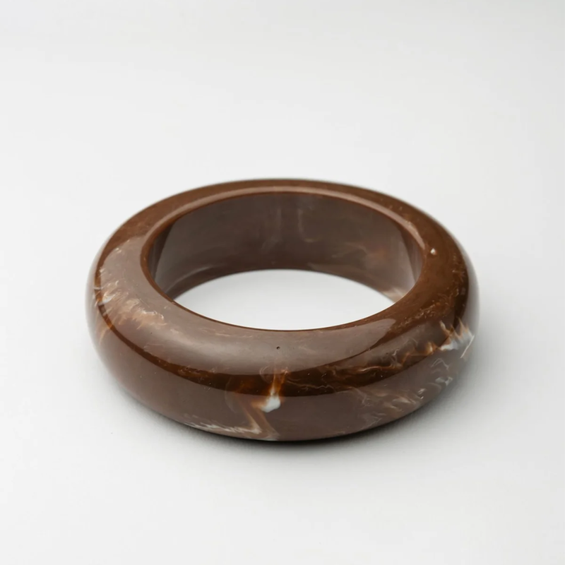 BIG BRACELET IN BROWN