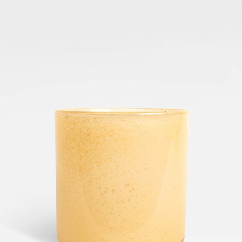BYON CANDLE HOLDER CALORE M YELLOW
