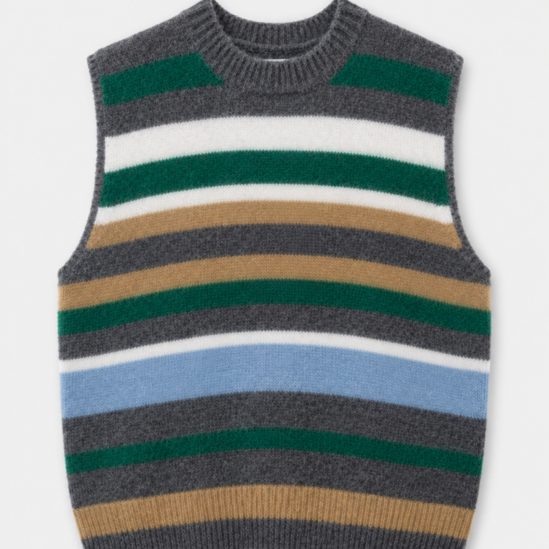 OTTODAME STRIPED VEST MULTI