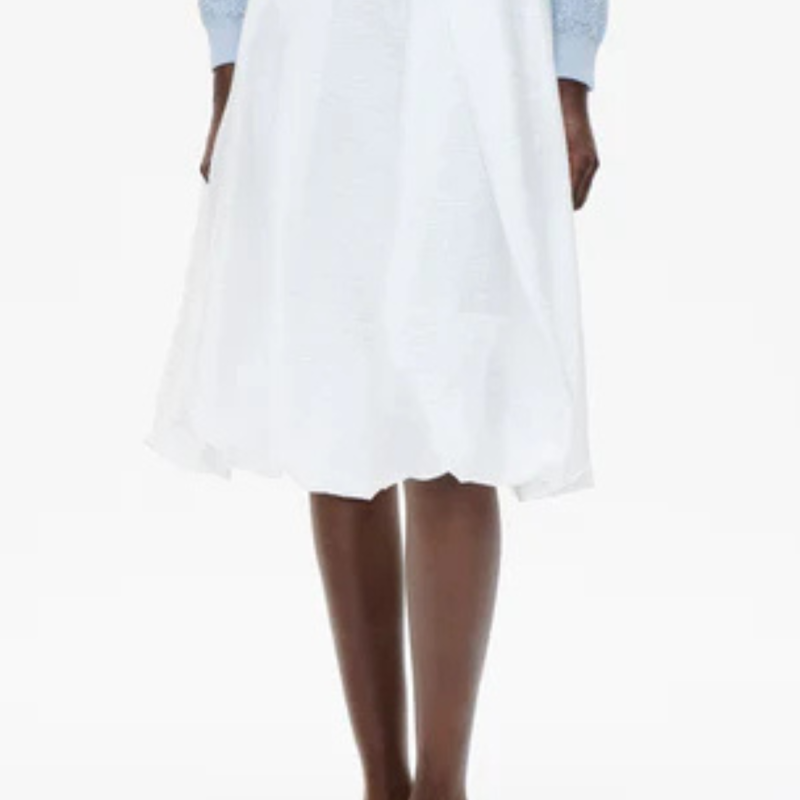 SUSAN SKIRT IN BLANC DE BLANC