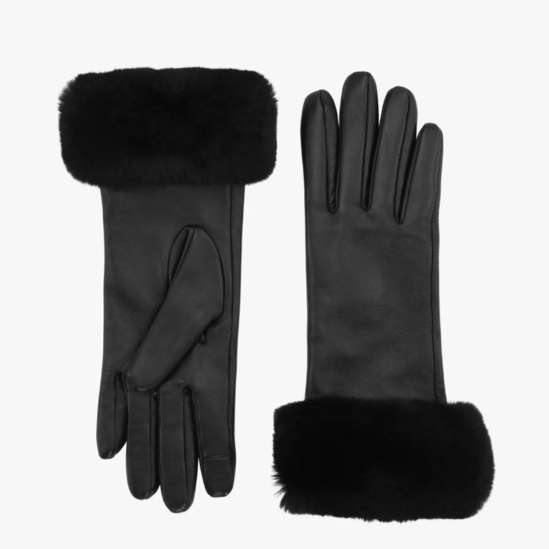 ADAX EBBA GLOVE IN BLACK