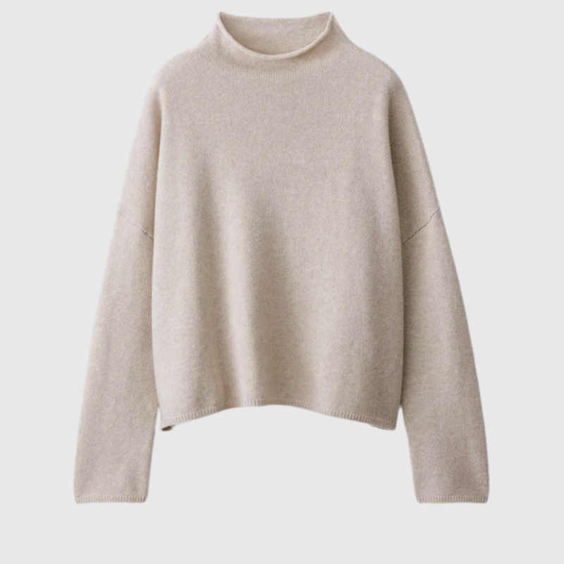 LISA YANG SANDY SWEATER OYSTER