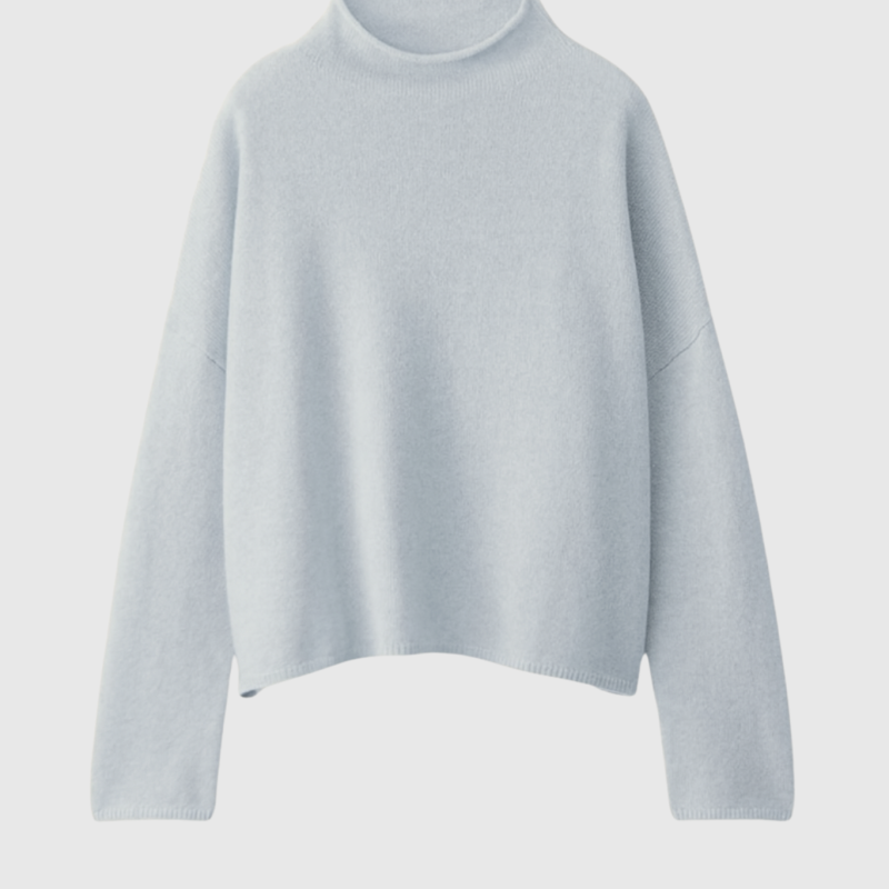 LISA YANG SANDY SWEATER MISTY BLUE