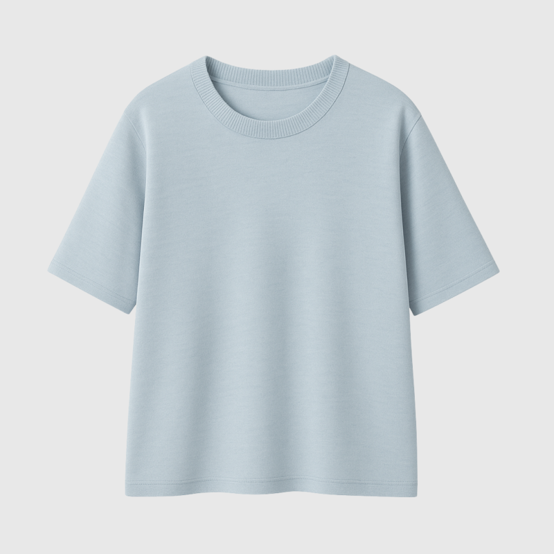 LISA YANG CILA T-SHIRT MISTY BLUE