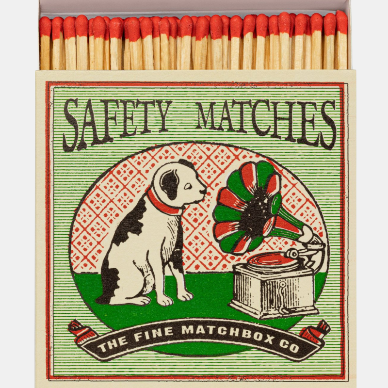 ARCHIVIST DOG AND GRAMAPHONE MATCHES